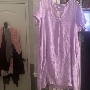 Linen Italian dress